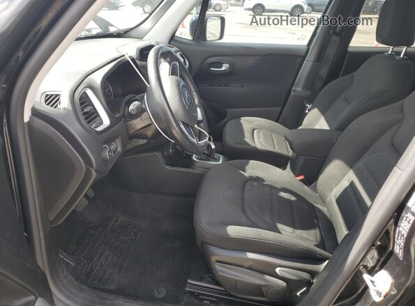ZACNJBBB4LPL20138 2020 JEEP RENEGADE Black Front interior view