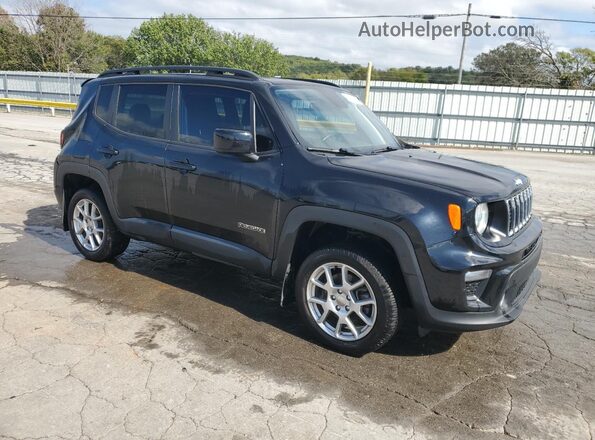 ZACNJBBB4LPL20138 2020 JEEP RENEGADE Black Front right