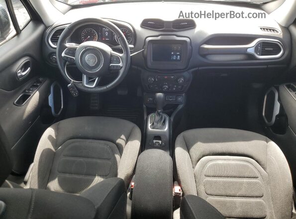 ZACNJBBB4LPL20138 2020 JEEP RENEGADE Black Dashboard view