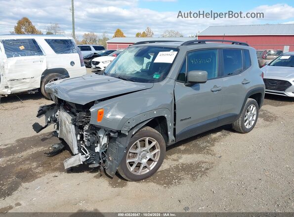 ZACNJBBB5LPL35442 2020 JEEP RENEGADE Gray Front left