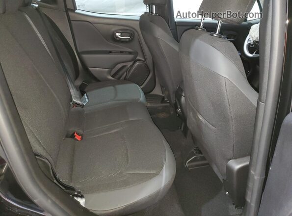 ZACNJBBB5LPL42293 2020 JEEP RENEGADE Black Vista interior trasera