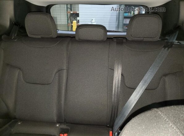 ZACNJBBB5LPL42293 2020 JEEP RENEGADE Black Vista de los asientos traseros