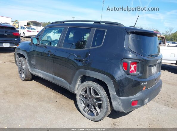 ZACNJBBB5LPL84012 2020 JEEP RENEGADE Black Tył lewy