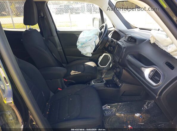 ZACNJBBB5LPL84012 2020 JEEP RENEGADE Black Widok wnętrza z przodu