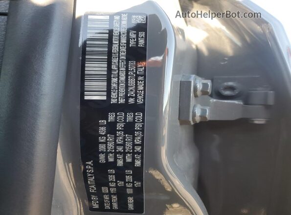 ZACNJBBB7LPL50783 2020 JEEP RENEGADE Серый Вид наклейки с VIN-кодом