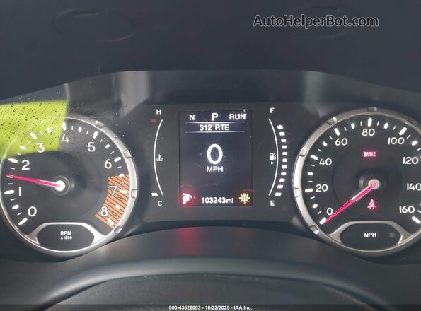 ZACNJBBBXLPL44072 2020 JEEP RENEGADE Серебряный Вид задних сидений