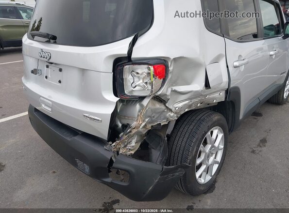 ZACNJBBBXLPL44072 2020 JEEP RENEGADE Серебряный Вид спереди