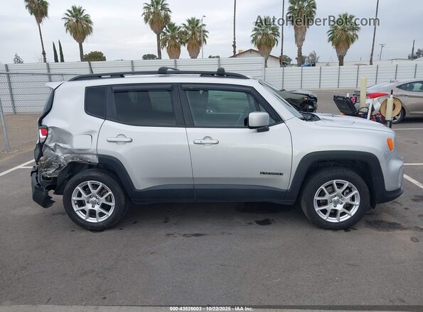 ZACNJBBBXLPL44072 2020 JEEP RENEGADE Серебряный Вид задней части салона