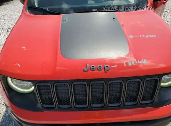 ZACNJBC17LPL40101 2020 JEEP RENEGADE Red Widok komory silnika