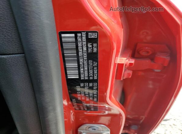 ZACNJBC17LPL40101 2020 JEEP RENEGADE Red Widok naklejki z numerem VIN