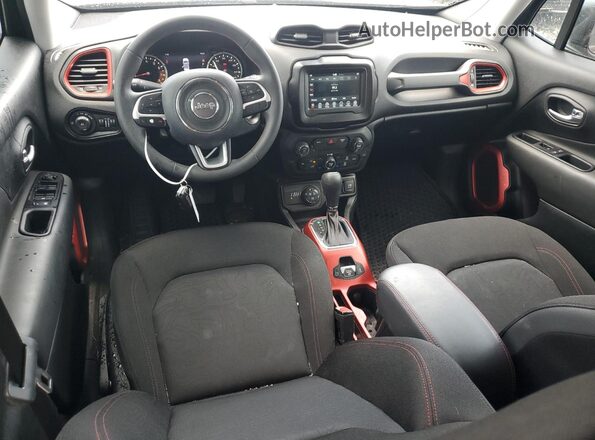 ZACNJBC18LPM03755 2020 JEEP RENEGADE Black Առջևի վահանակի տեսք
