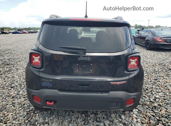 ZACNJBC18LPM03755 2020 JEEP RENEGADE Black Հետևի տեսք