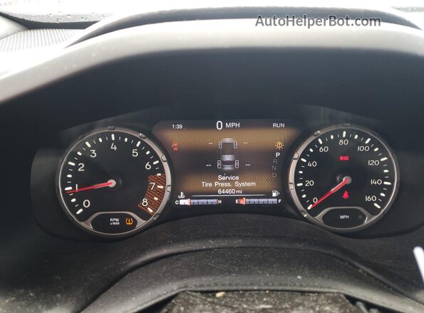 ZACNJBC18LPM03755 2020 JEEP RENEGADE Black Սարքավորումների վահանակի տեսք