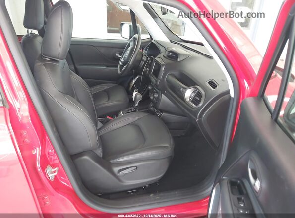 ZACNJBD15LPM02755 2020 JEEP RENEGADE Красный Вид салона спереди