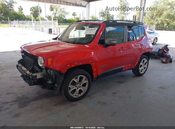 ZACNJBD15LPM02755 2020 JEEP RENEGADE Красный Передняя левая четверть