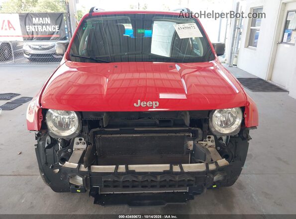 ZACNJBD15LPM02755 2020 JEEP RENEGADE Красный Вид задней части салона