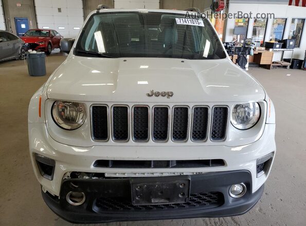 ZACNJBD18LPL89211 2020 JEEP RENEGADE White წინა ხედი