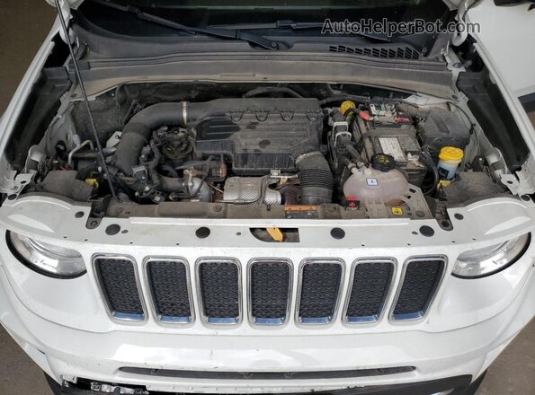 ZACNJBD18LPL89211 2020 JEEP RENEGADE White ძრავის განყოფილების ხედი