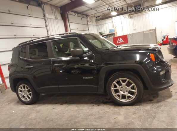 ZACNJCAB6MPM49264 2021 JEEP RENEGADE Black Սալոնի հետևի տեսք