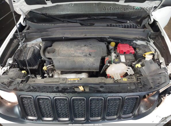 ZACNJCBB0MPM45726 2021 JEEP RENEGADE White Вид ззаду