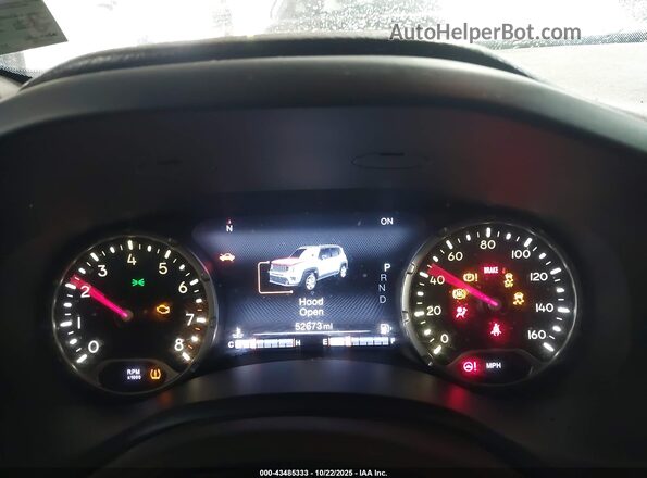 ZACNJCBB0MPM45726 2021 JEEP RENEGADE White Вид задніх сидінь