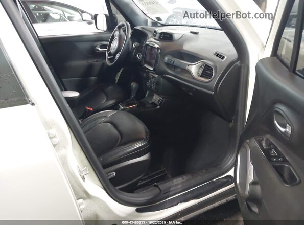 ZACNJCBB0MPM45726 2021 JEEP RENEGADE White Вид салону спереду