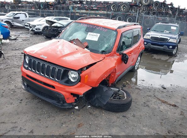 ZACNJCBB0MPN27276 2021 JEEP RENEGADE Orange Դիմացի տեսք
