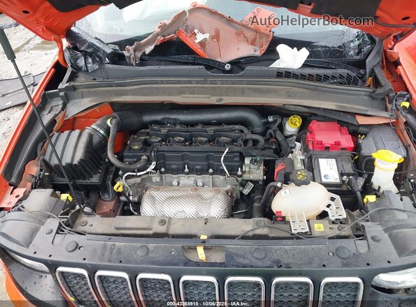 ZACNJCBB0MPN27276 2021 JEEP RENEGADE Orange Հետևի տեսք
