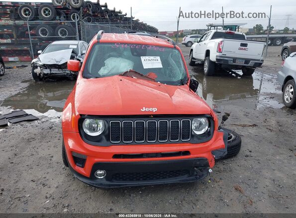 ZACNJCBB0MPN27276 2021 JEEP RENEGADE Orange Սարքավորումների վահանակի տեսք