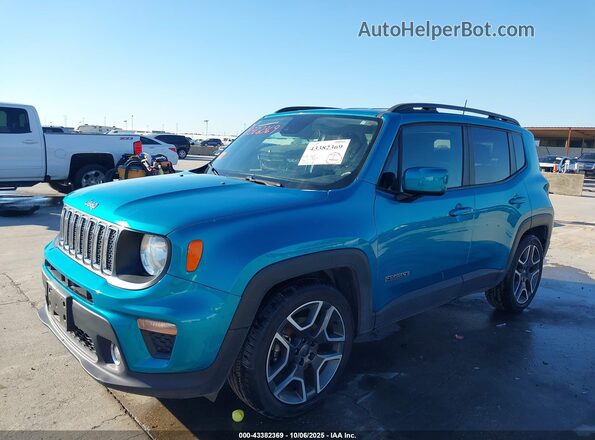 ZACNJCBB5MPM22765 2021 JEEP RENEGADE Blue Front left