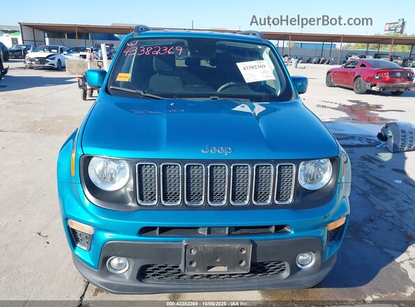 ZACNJCBB5MPM22765 2021 JEEP RENEGADE Blue Front view