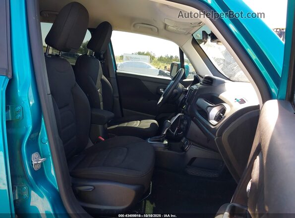 ZACNJCBB6MPM45357 2021 JEEP RENEGADE Blue Вид салону спереду