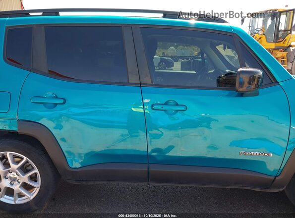 ZACNJCBB6MPM45357 2021 JEEP RENEGADE Blue Вид задньої частини салону