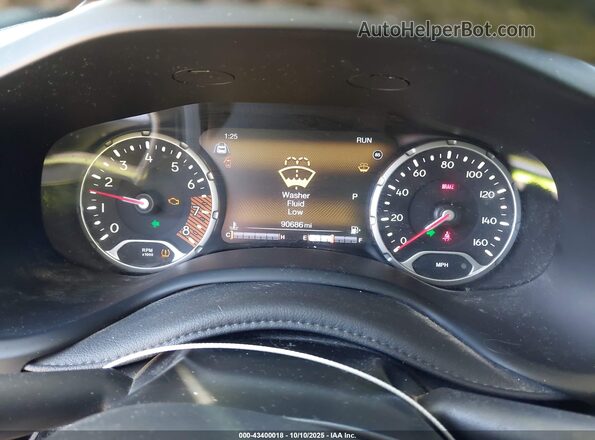 ZACNJCBB6MPM45357 2021 JEEP RENEGADE Blue Вид задніх сидінь