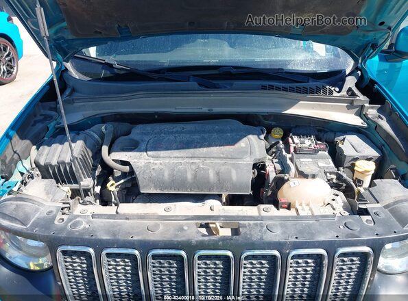 ZACNJCBB6MPM45357 2021 JEEP RENEGADE Blue Вид ззаду