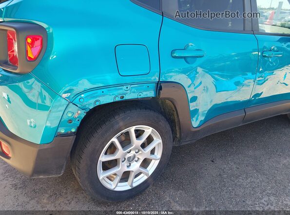 ZACNJCBB6MPM45357 2021 JEEP RENEGADE Blue Вид спереду