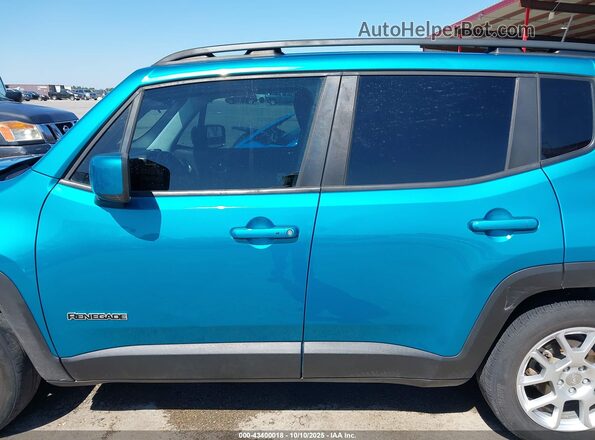 ZACNJCBB6MPM45357 2021 JEEP RENEGADE Blue Панорамний вид салону 360°