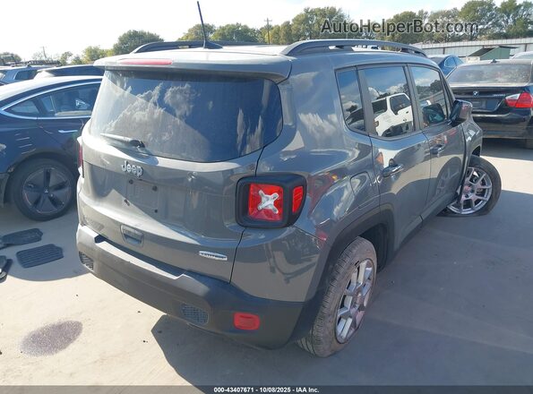 ZACNJCBB7MPN24004 2021 JEEP RENEGADE Серый Задняя правая четверть