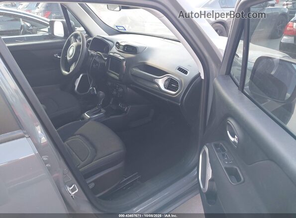 ZACNJCBB7MPN24004 2021 JEEP RENEGADE Серый Вид салона спереди