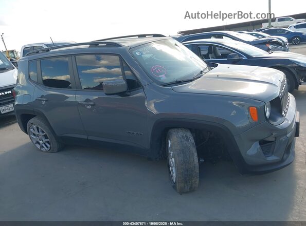 ZACNJCBB7MPN24004 2021 JEEP RENEGADE Серый Вид задней части салона