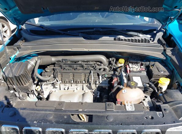 ZACNJCBBXMPN27477 2021 JEEP RENEGADE Blue უკანა ხედი