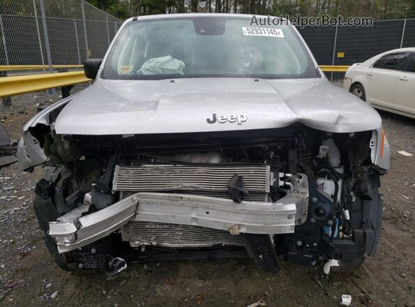 ZACNJDAB0MPN15488 2021 JEEP RENEGADE Silver Vista frontal