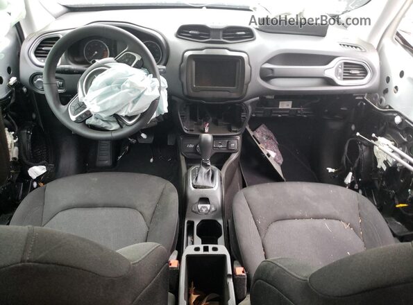 ZACNJDAB0MPN15488 2021 JEEP RENEGADE Silver Vista del salpicadero
