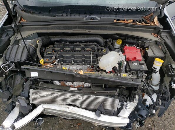 ZACNJDAB0MPN15488 2021 JEEP RENEGADE Silver Vista del compartimento del motor