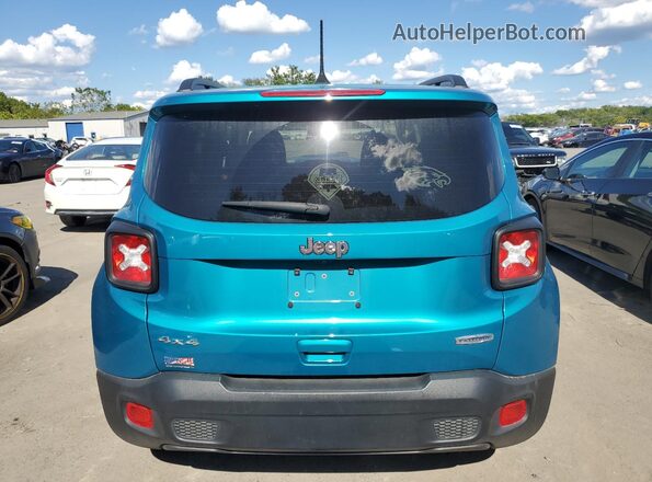 ZACNJDB10NPN46425 2022 JEEP RENEGADE Teal Rear view