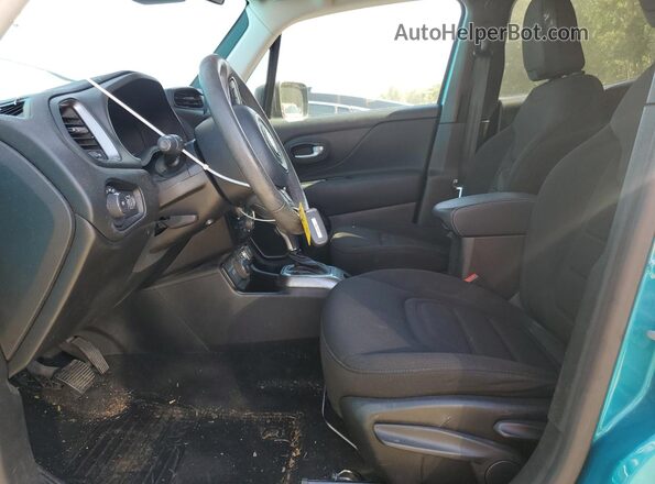 ZACNJDB10NPN46425 2022 JEEP RENEGADE Teal Front interior view