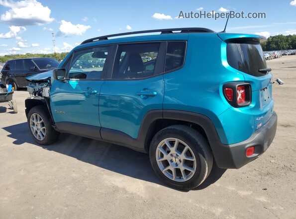 ZACNJDB10NPN46425 2022 JEEP RENEGADE Teal Rear left