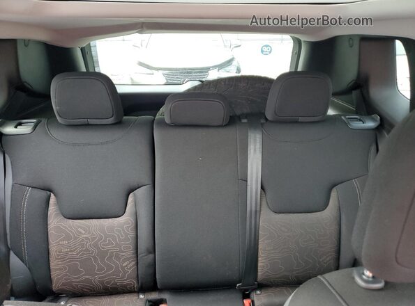 ZACNJDB11PPP45096 2023 JEEP RENEGADE Red Rear seats view