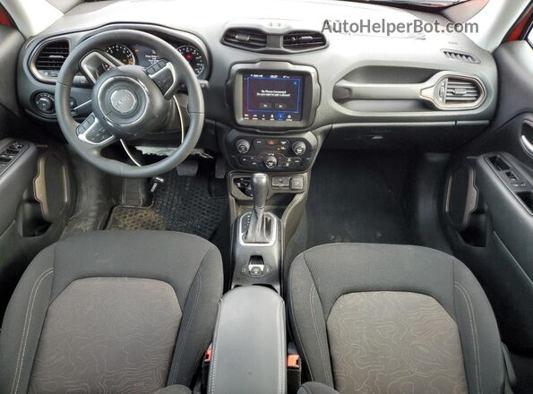 ZACNJDB11PPP45096 2023 JEEP RENEGADE Red Dashboard view