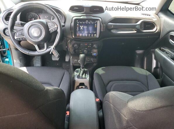 ZACNJDB12NPN51741 2022 JEEP RENEGADE Blue Առջևի վահանակի տեսք